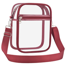 Load image into Gallery viewer, USPECLARE Clear Purse for Stadium Events Transparent Messenger Bag
