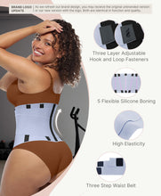 Load image into Gallery viewer, FeelinGirl Waist Trainer Belt Cincher Corset Tummy Control Faja Body Shaper
