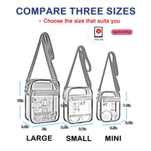 Load image into Gallery viewer, USPECLARE Clear Purse for Stadium Events Transparent Messenger Bag
