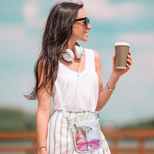 Load image into Gallery viewer, USPECLARE Clear Purse for Stadium Events Transparent Messenger Bag
