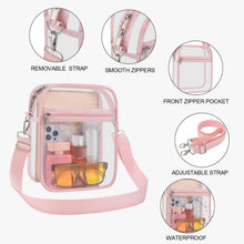 Load image into Gallery viewer, USPECLARE Clear Purse for Stadium Events Transparent Messenger Bag
