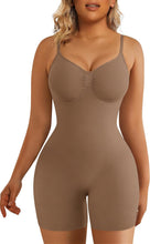 Load image into Gallery viewer, SHAPERX Shapewear for Women Tummy Control Bodysuit Mid Thigh Body Shaper Shorts for a Lifted Look
