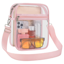 Load image into Gallery viewer, USPECLARE Clear Purse for Stadium Events Transparent Messenger Bag
