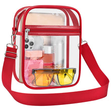 Load image into Gallery viewer, USPECLARE Clear Purse for Stadium Events Transparent Messenger Bag
