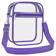 Load image into Gallery viewer, USPECLARE Clear Purse for Stadium Events Transparent Messenger Bag
