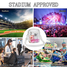 Load image into Gallery viewer, USPECLARE Clear Purse for Stadium Events Transparent Messenger Bag

