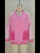 Load image into Gallery viewer, Letter Sweater Loose Long Sleeve Top

