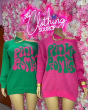 Load image into Gallery viewer, Loose Letter Print Knits Sweater Pullover
