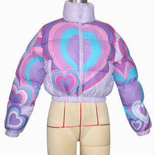 Load image into Gallery viewer, Long Sleeve Printed Cotton Jacket Coat
