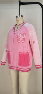 Letter Sweater Loose Long Sleeve Top
