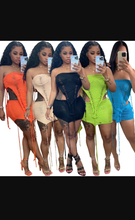 Load image into Gallery viewer, Sexy Wrap Chest Irregular Tops And Skirt Beach 2 Piece Set
