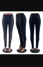 Load image into Gallery viewer, Plus Size Solid Color Bandage Pencil Pant
