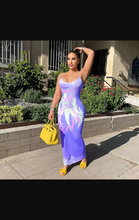 Load image into Gallery viewer, Sexy Printed Backless Sling Maxi Dress
