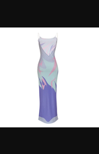 Load image into Gallery viewer, Sexy Printed Backless Sling Maxi Dress
