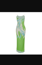 Load image into Gallery viewer, Sexy Printed Backless Sling Maxi Dress
