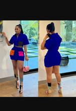 Load image into Gallery viewer, Fashion Pocket Short Sleeve Skirt Suit
