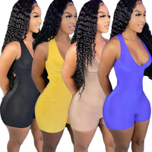 Load image into Gallery viewer, Sleeveless Ruffled Sexy Rompers
