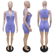 Load image into Gallery viewer, Sleeveless Ruffled Sexy Rompers
