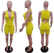 Load image into Gallery viewer, Sleeveless Ruffled Sexy Rompers
