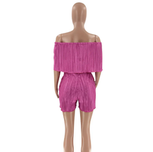 Load image into Gallery viewer, Fashion Ruffle Pleated Romper

