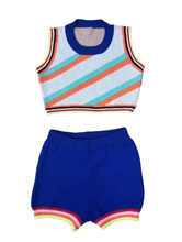 Load image into Gallery viewer, Fashion Sleeveless Vest And Shorts Two Piece Set
