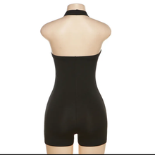 Load image into Gallery viewer, Sexy Low Cut Halter Print Rompers
