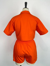 Load image into Gallery viewer, Short Sleeve Shirt And Shorts Two Piece Set
