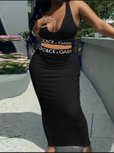 Load image into Gallery viewer, Lettering Webbing Casual Two Piece Skirts Set
