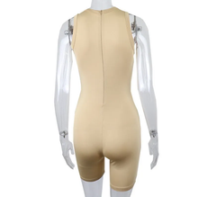 Load image into Gallery viewer, Solid Color Vest Tight Sport Romper
