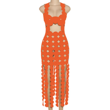 Load image into Gallery viewer, Sexy Sleeveless Hollow Slim Fit Long Dress
