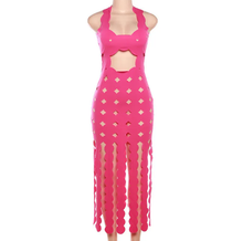 Load image into Gallery viewer, Sexy Sleeveless Hollow Slim Fit Long Dress
