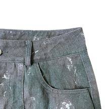 Load image into Gallery viewer, Fashion Camouflage Patchwork Big Pockets Denim Skirt
