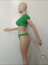 Load image into Gallery viewer, Sexy Solid Color Three Piece Skirts Set
