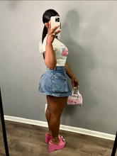 Load image into Gallery viewer, Casual Denim Slim Mini Skirt
