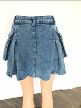 Load image into Gallery viewer, Casual Denim Slim Mini Skirt
