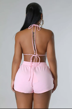 Load image into Gallery viewer, Sexy Contrast Color Bra And Shorts 2 Piece Set
