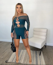 Load image into Gallery viewer, Off Shoulder Sexy Hollow Rompers
