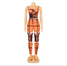 Load image into Gallery viewer, Fashion Sexy Print Camisole And Pants Two Piece Set
