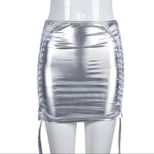 Load image into Gallery viewer, Fashion Hollow Out Bandage Mini Skirt

