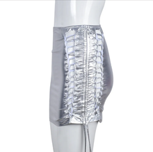 Load image into Gallery viewer, Fashion Hollow Out Bandage Mini Skirt

