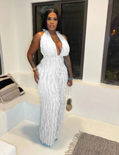 Load image into Gallery viewer, Sexy Wrap Chest Halter High Waist Jumpsuit
