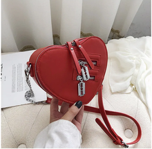Load image into Gallery viewer, Love Chain PU Shoulder Small Crossbody Bag

