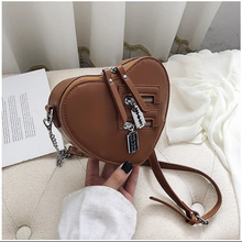Load image into Gallery viewer, Love Chain PU Shoulder Small Crossbody Bag
