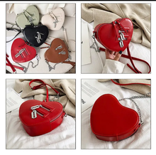 Load image into Gallery viewer, Love Chain PU Shoulder Small Crossbody Bag
