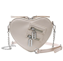 Load image into Gallery viewer, Love Chain PU Shoulder Small Crossbody Bag
