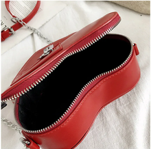 Load image into Gallery viewer, Love Chain PU Shoulder Small Crossbody Bag
