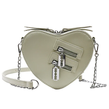 Load image into Gallery viewer, Love Chain PU Shoulder Small Crossbody Bag
