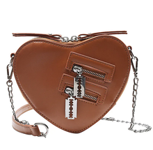 Load image into Gallery viewer, Love Chain PU Shoulder Small Crossbody Bag
