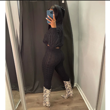 Load image into Gallery viewer, Solid Color Knit Sweater Two Piece Set
