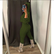 Load image into Gallery viewer, Solid Color Knit Sweater Two Piece Set
